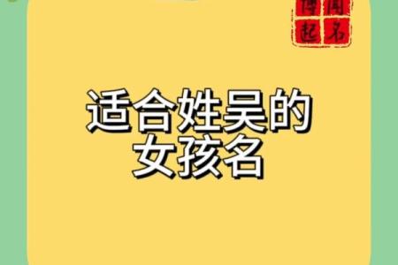 吴姓宝宝名字大全：简洁与含义并存