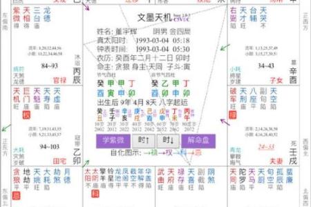 免费紫薇命盘分析：通过星盘洞察生命中的重要转折点