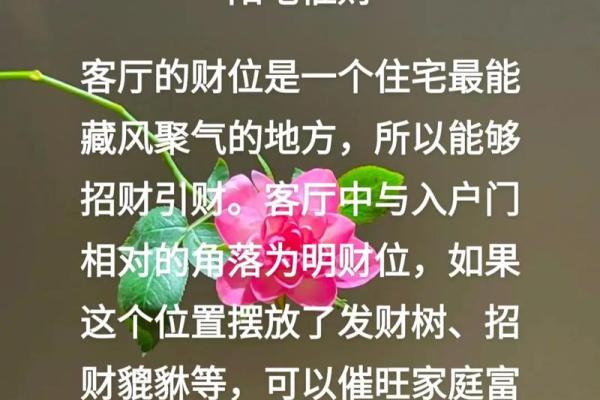 打造财运之家：风水财位摆件的最佳布局
