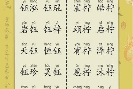 年宝宝起名：吉祥与命运的完美结合