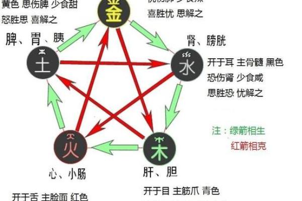 天干的十种变化与五行相生相克的奥秘