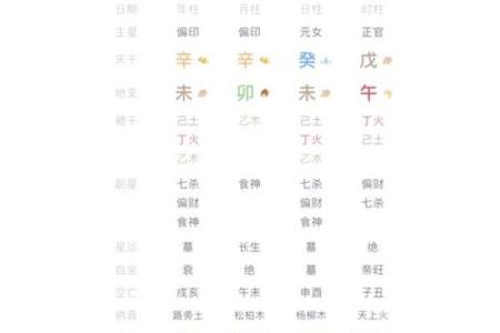八字平排盘的意义与解析方法