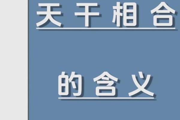 天干配对的奥秘与实践应用探析