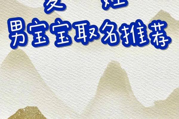 夏姓男宝宝取名的最佳建议与技巧