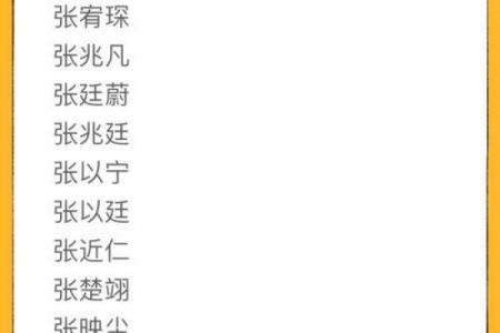 张姓宝宝起名宝典：为小宝贝挑选最合适的名字技巧与建议