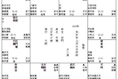 紫薇宫排盘解析：如何通过命宫看透人生轨迹