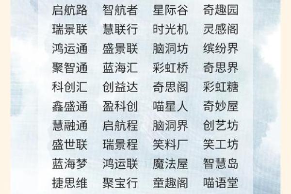 三藏公司起名技巧与创意建议
