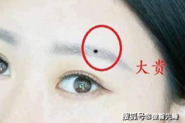 通过痣相解读人生中的关键转折点