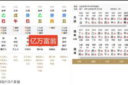 盘点金运之命的标志与特征