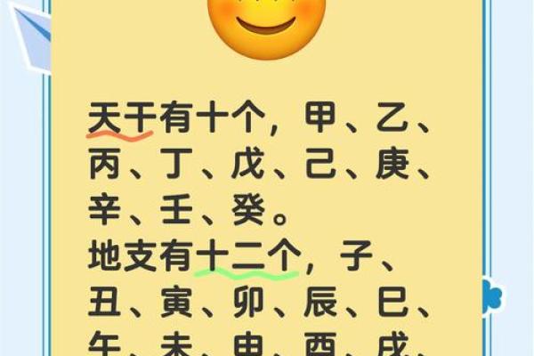 八字天干地支的基本解读与应用技巧