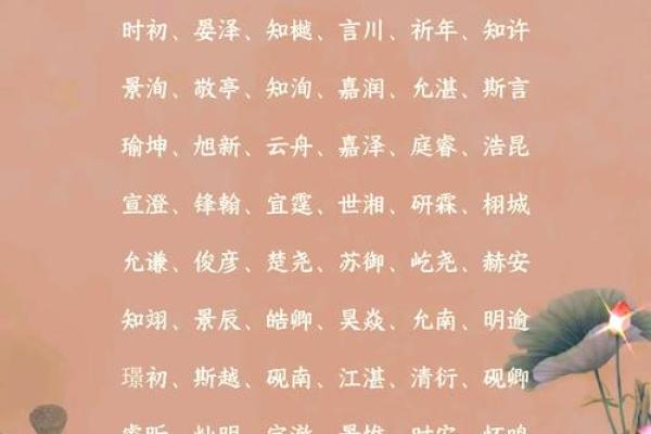 寓意深远的狗年男孩名字大全