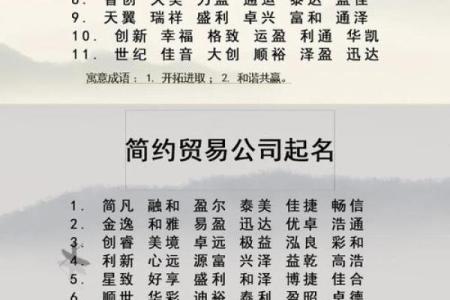 公司起名金融的关键技巧