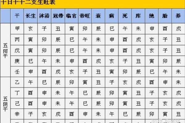 天干取神图：解析命理中的天干与运势的深刻联系