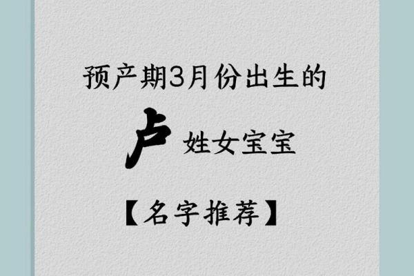 适合卢姓男孩的高分名字，轻松脱颖而出