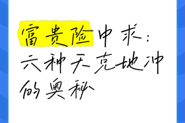 揭秘贵冲命：财运亨通的秘密武器