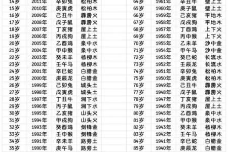 99年五行运势揭秘：你的本命年究竟是什么命？