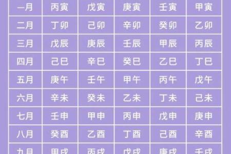 天干地支属性推算表揭秘：如何准确解读五行命理