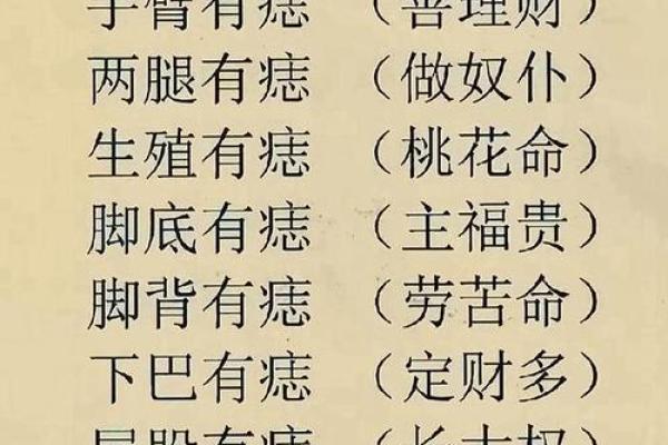 痣相大揭秘：这些不显眼的痣竟有特殊含义