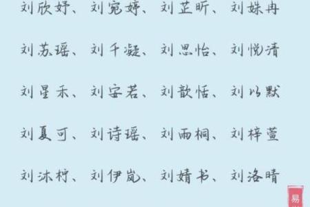 刘子起名技巧：选对名字事半功倍