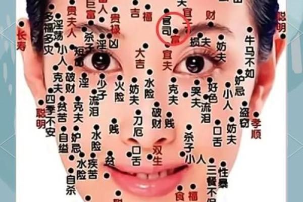 痣相运势大解析：揭秘面相中的吉祥痣与凶痣
