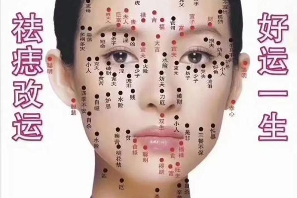 痣相运势：你的痣在何处，命运如何？