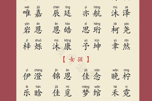 木水木起名解析：如何打造个性与福气兼备的名字