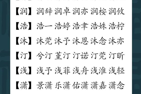 起名选水字，给孩子带来无尽的好运和安康
