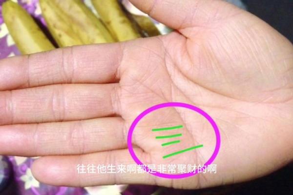 中指下方竖纹揭秘：手相中的财富密码