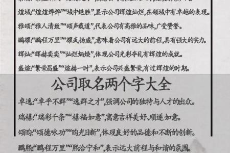 选个好名字，提升公司形象的评分技巧