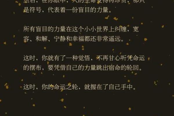 揭秘：命运之轮转动，你的元命究竟何在？