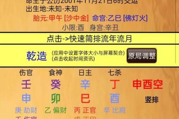 解密八字排盘：官星与命运的神秘联系