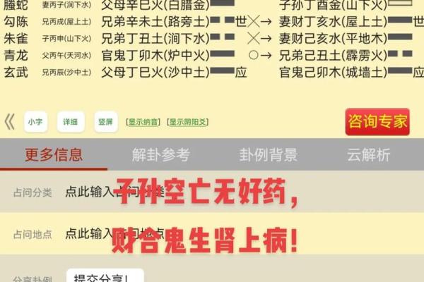 六爻排盘后的深度解析，带你洞察人生玄机