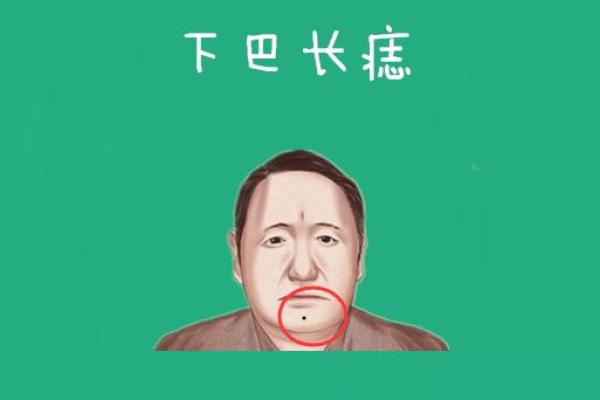 下巴痣的奥秘：揭秘你的财运和事业