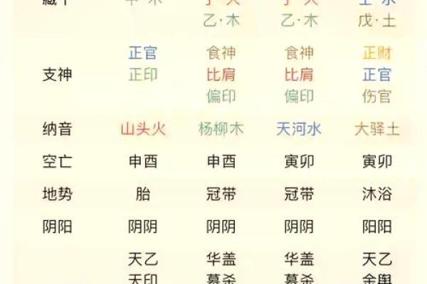 让你了解地支偏印与天干华盖的独特互动
