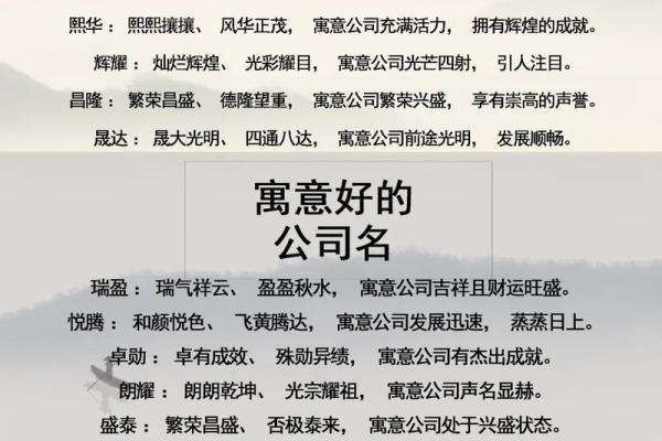 节能公司起名创意大全