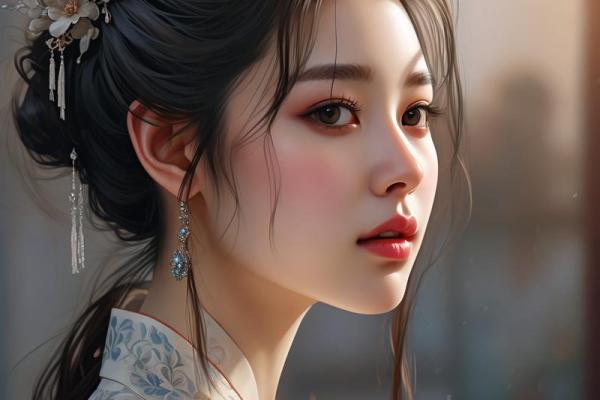 痣相美女侧面，一眼万年心动瞬间