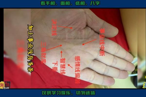 揭秘坎宫手相：财运亨通的秘密，手相大师亲授