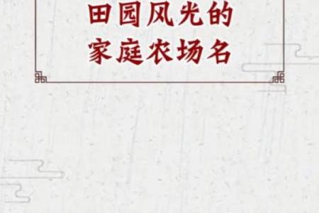 农场公司名字推荐，轻松吸引客户