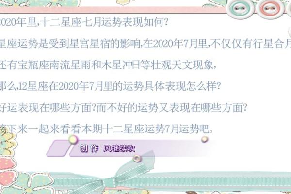 揭秘7月3日：星座运势大揭秘，你的生日星宿是哪一位？