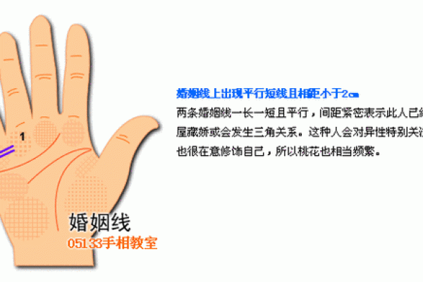 揭秘手相婚姻线格子纹：揭秘你的爱情运势密码