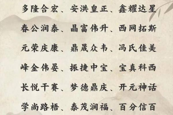 公司四个字取名技巧与案例