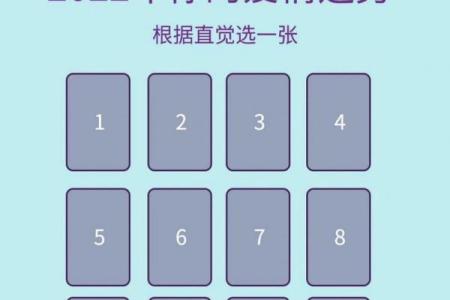 揭秘十二星座运势星座塔罗牌占卜小游戏，快来测测你的运势吧