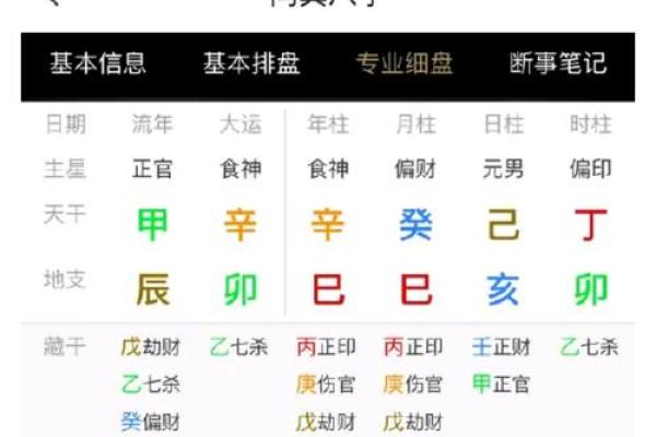 一看便懂！八字排盘事例揭示命运的秘密