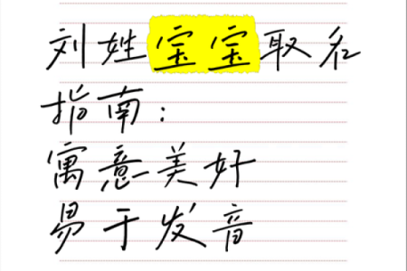 刘姓女宝宝起名大全，既有文化底蕴又响亮好记