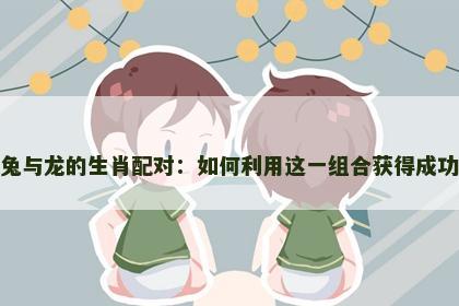 兔与龙的生肖配对：如何利用这一组合获得成功