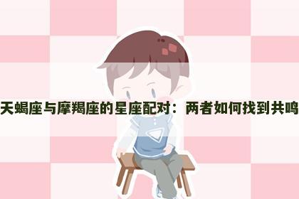天蝎座与摩羯座的星座配对：两者如何找到共鸣