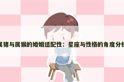 属猪与属猴的婚姻适配性：星座与性格的角度分析