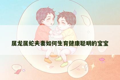 属龙属蛇夫妻如何生育健康聪明的宝宝