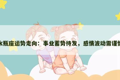 水瓶座运势走向：事业蓄势待发，感情波动需谨慎