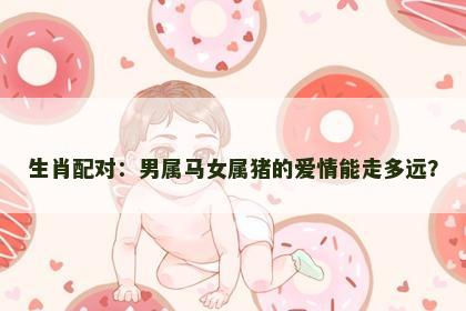 生肖配对：男属马女属猪的爱情能走多远？